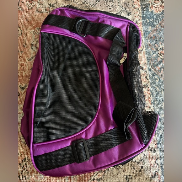 🆕 Soft-Sided Pet Carrier Bag (Medium, Purple) - Picture 7 of 10